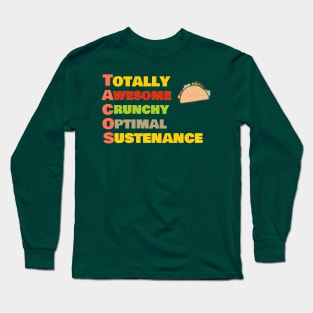 Tacos Long Sleeve T-Shirt